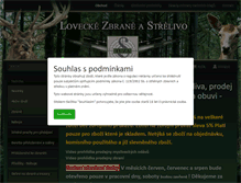 Tablet Screenshot of lovecke-zbrane.eu